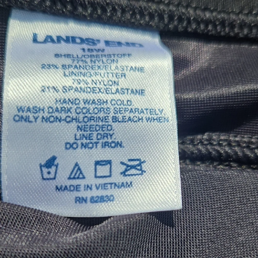 Lands' End Swim Shorts Sz 18W - Picture 2 of 4